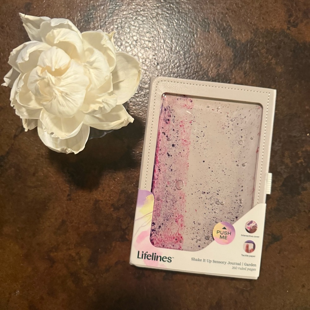 Lifelines Sensory Journal with Pink and Purple Cover